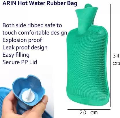 HERDEM Herdem Hot Water Bottle Bag for Pain Relief (Multicolor)