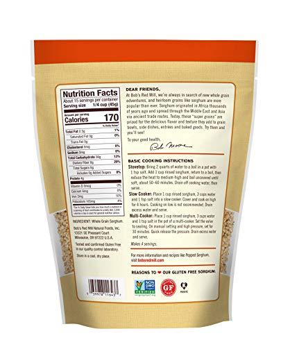 Bob's Red Mill Bob's Red Mill Sweet White Sorghum Grain, Gluten Free, 24 oz