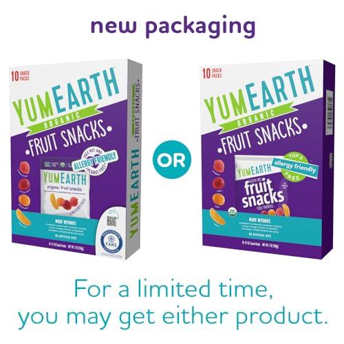 YumEarth YumEarth Organic Fruit Snacks Box, 0.7 Ounce (Pack of 10)