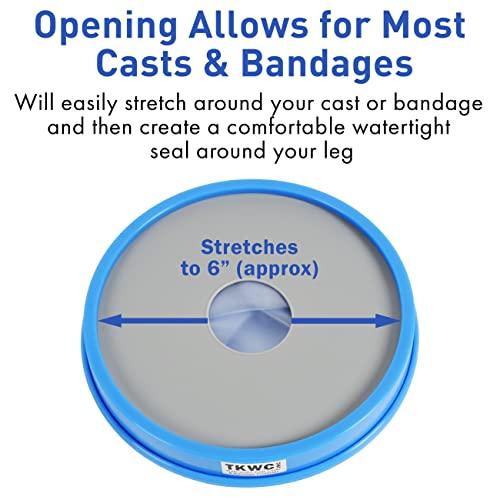 TKWC INC TKWC INC Water Proof Leg Cast Cover for Shower - #5738 - Watertight Foot Protector