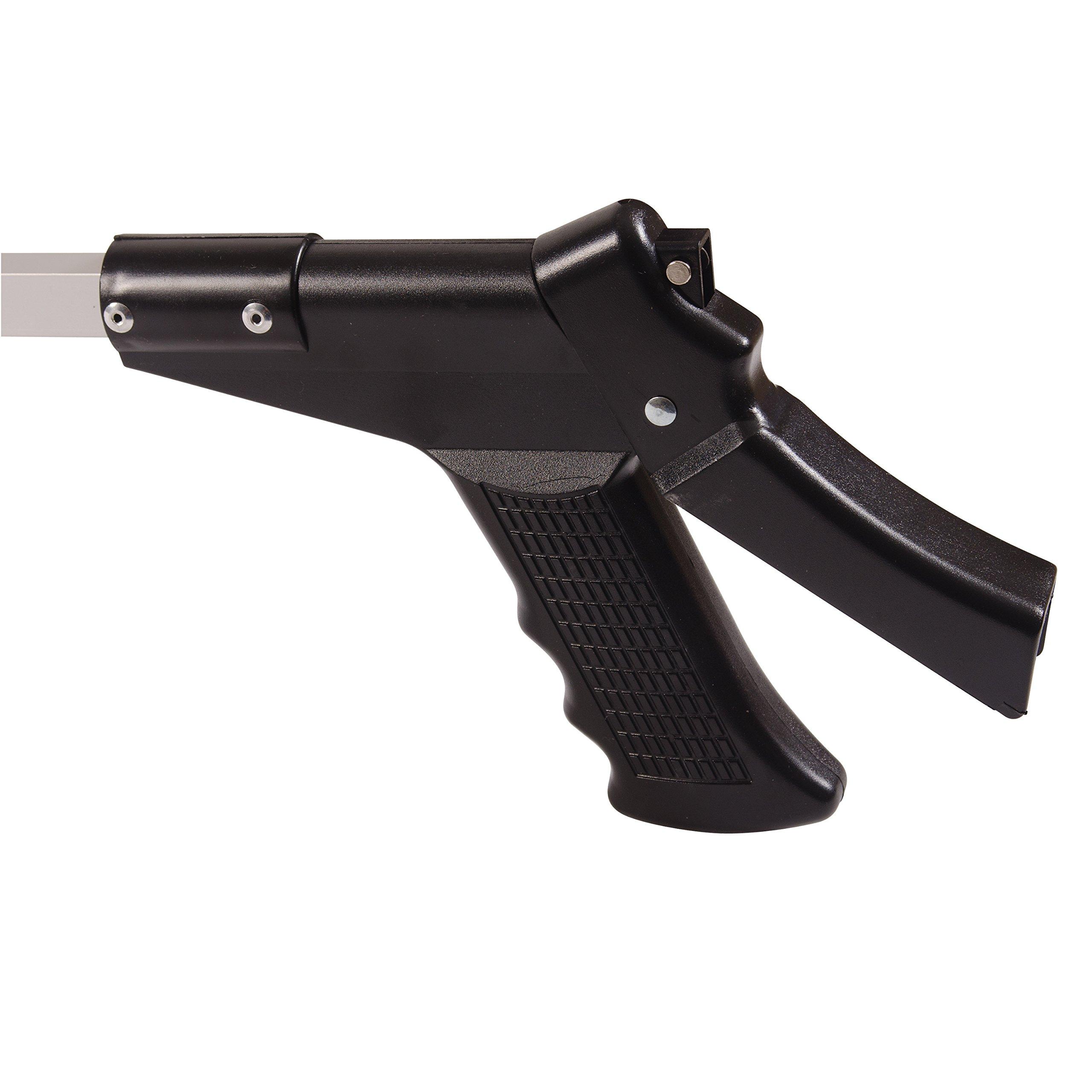 HealthSmart DMI Reacher Grabber Tool for Elderly, Disabled or After Surgery Recovery, Claw Grabber, Reaching Assist Tool, Trash Picker, Hand Gripper, Arm Extension, 22 Inches, Non Folding, Suction Claw