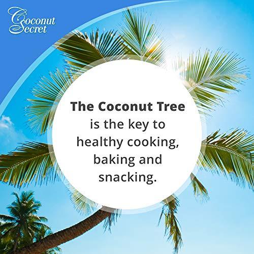 COCONUT SECRET Coconut Secret Coconut Aminos - 8 fl oz - Low Sodium Soy Sauce Alternative, Low-Glycemic - Organic, Vegan, Non-GMO, Gluten-Free, Kosher - Keto, Paleo, Whole 30 - 48 Servings