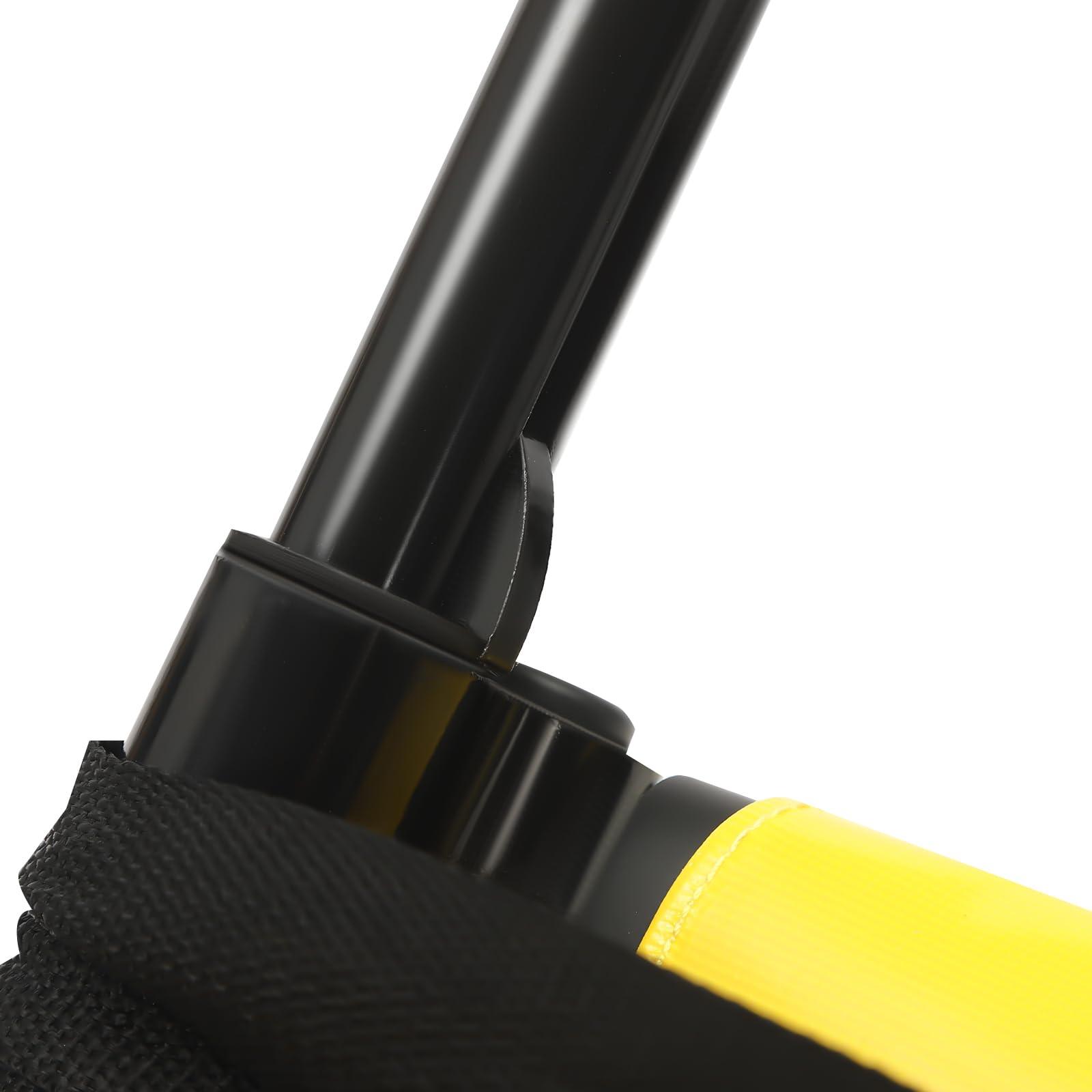 Oiveinya Folding Stair Chair Lift, Aluminium Alloy Chair Lift Stairs Elderly Stair Lifts Assist Devices with 4 Wheels, Portable Foldable Stair Chair Lift for The Seniors Injured Disabled, Load 350Lbs