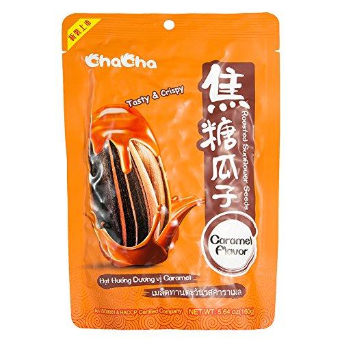 ChaCha Chacha Sunflower Seeds Chinese Pecan Falvor and Caramel Flavor Set High-end Roasted TV Game Snacks