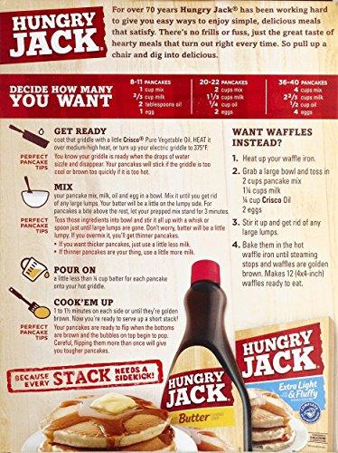 Hungry Jack Hungry Jack Original Pancake and Waffle Mix, 32 Ounce (Pack of 6)
