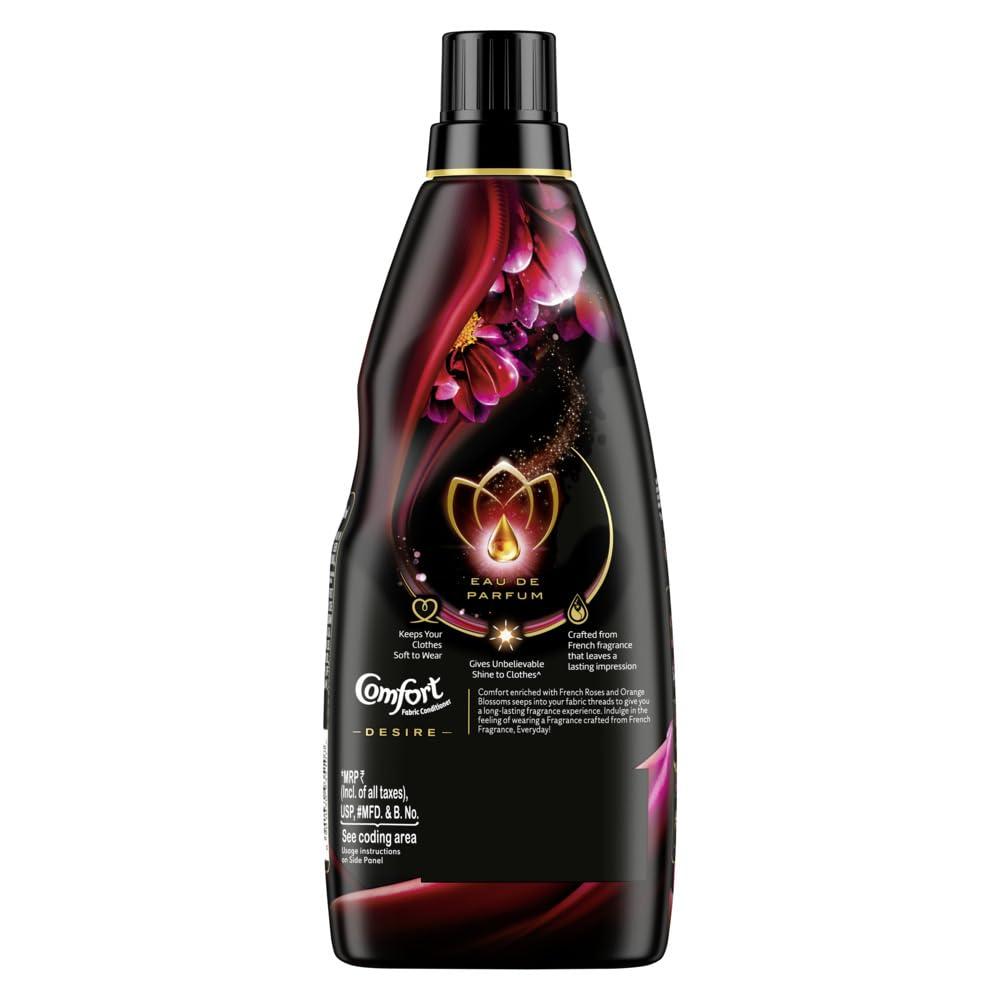 Hemir Comfort Perfume Deluxe Fabric Conditioner 850 mL | After Wash Liquid Fabric Softener | Softness, Shine & Long Lasting Freshness