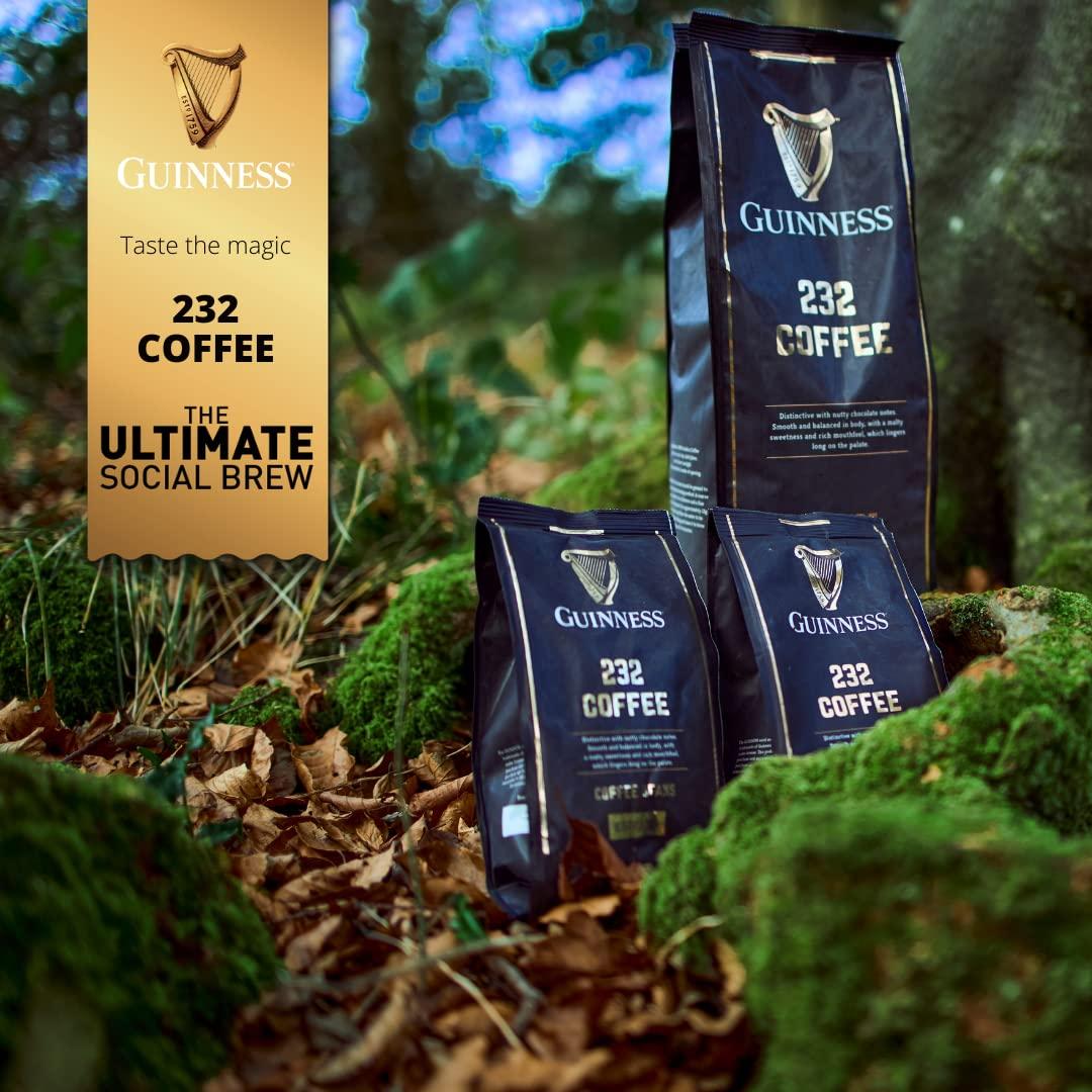 TIKI TONGA Exclusive, Limited Edition Guinness Coffee '232' Brew by Tiki Tonga Coffee Roasters. Roasted in The United Kingdom (Whole Roasted Beans)
