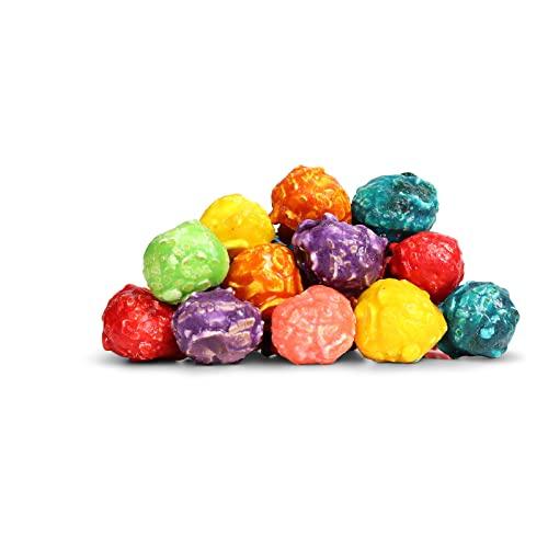 It's Delish Gourmet Rainbow Colored Popcorn by It's Delish – 1 lb Bulk Bag | Multi Color Popcorn Snack - Fruity Flavored Popcorn Fun Confetti | Birthday Party, Events – Gluten Free, Vegan, Kosher