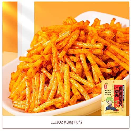 Genji food Genji Food Chinese Spicy Strips - Spicy Snack Package (13 Count) - Variety Assortment With Chinese Latiao, vegetarian snacks, gift snack box for Lunches, office, college students, road trips, holiday