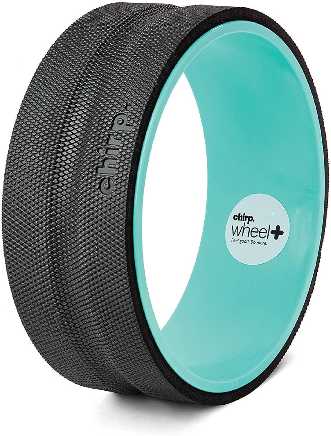 Chirp Chirp Wheel+ Foam Roller for Back Pain Relief, Muscle Therapy, and Deep Tissue Massage 10 and 12 Inch