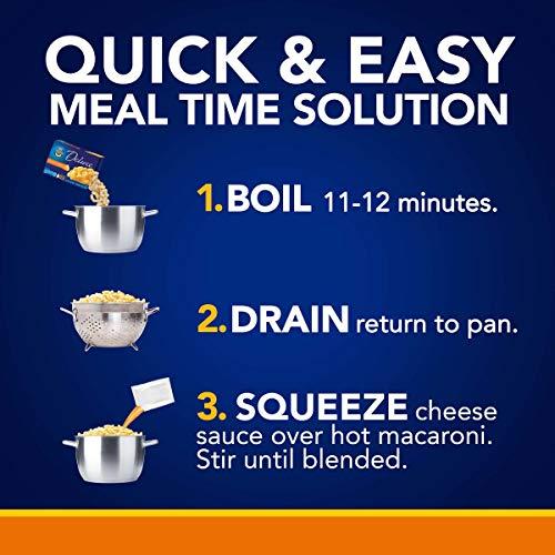 Kraft Kraft Deluxe Cheddar Macaroni and Cheese Meal (14 oz Boxes, Pack of 3)