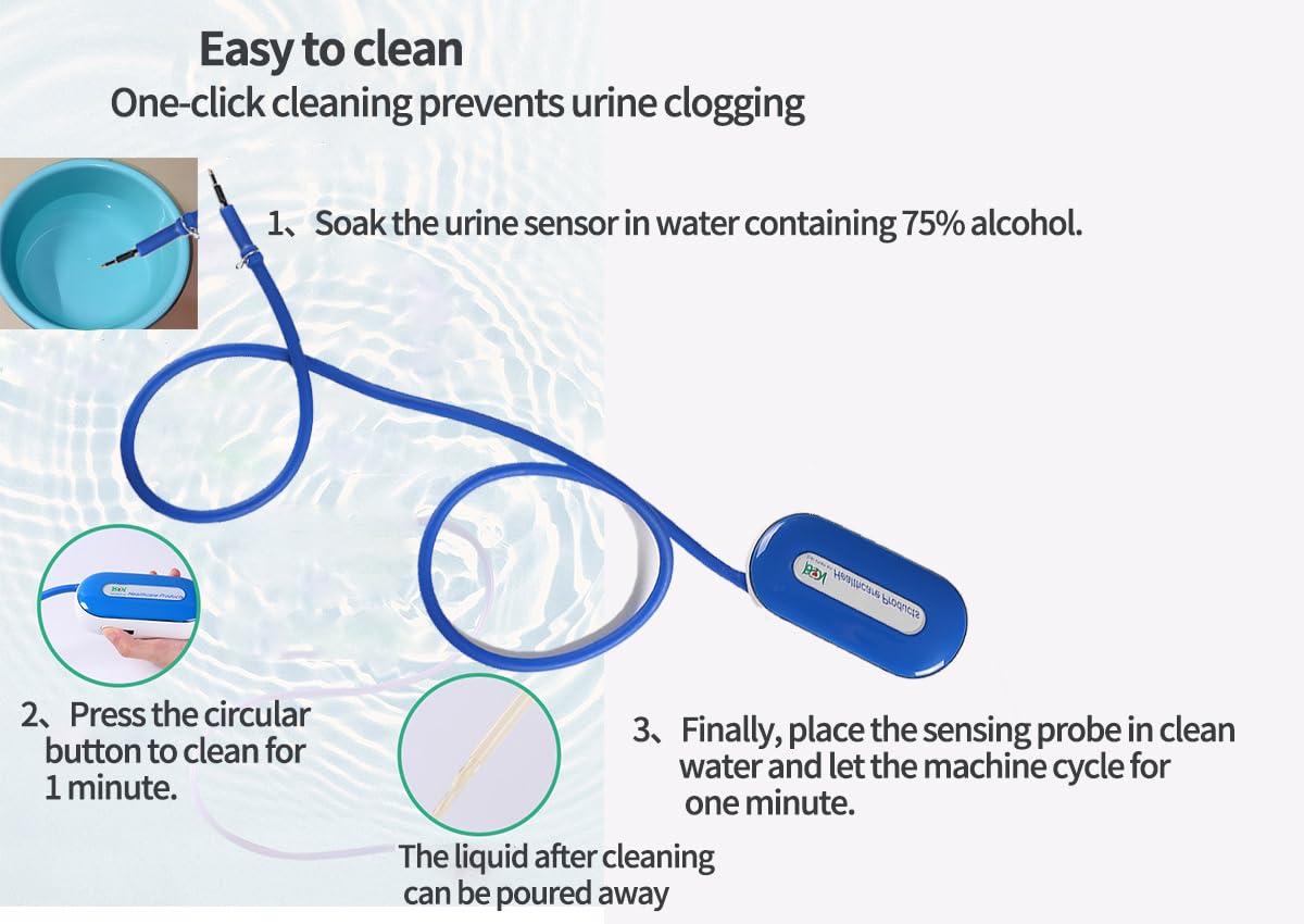Merichealy Merichealy Urinary Incontinence Smart DeviceReusable, Portable, Fully Automatic, Intelligent Urine Trap with a Silicone Urine Collector and a Smart Host (Mixed-Gender Handheld)