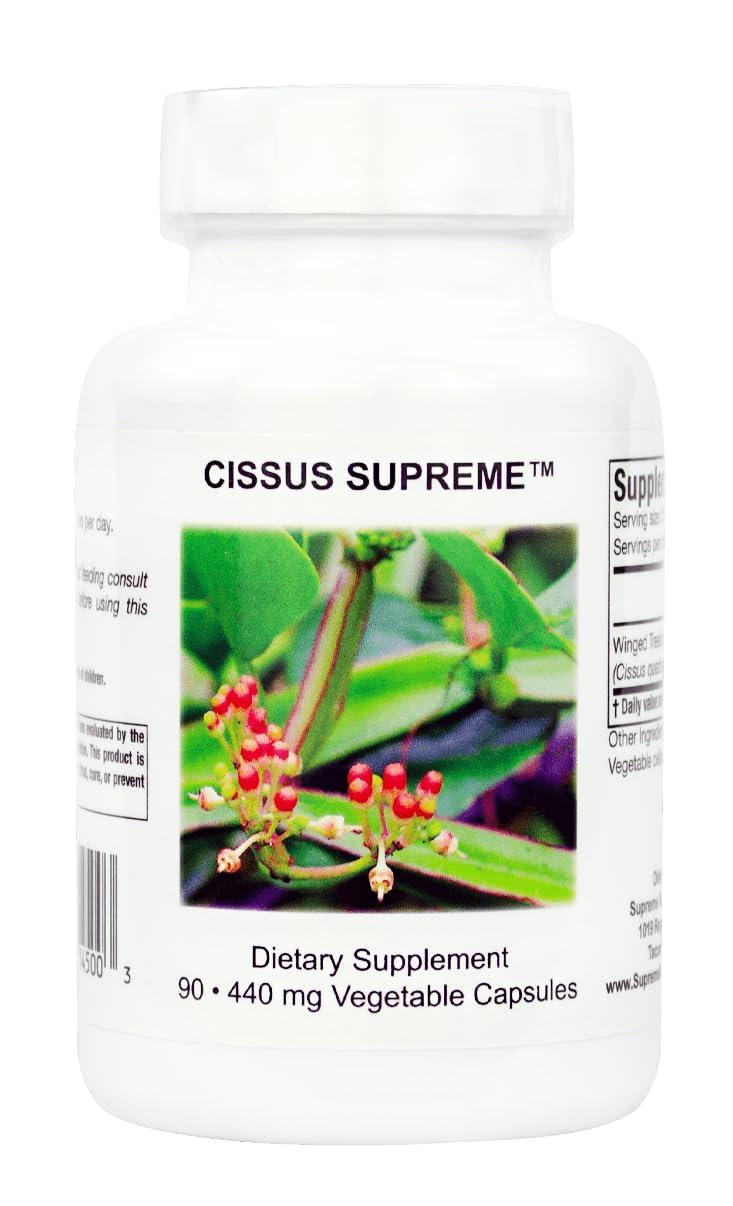 Supreme Nutrition Products Supreme Nutrition Cissus Supreme, 90 Pure Winged Treebine Vegetarian Capsules