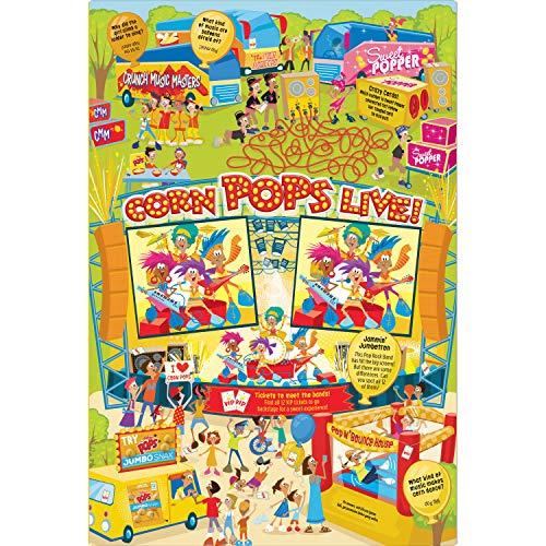 Corn Pops Kellogg's Corn Pops, Breakfast Cereal, Original, Excellent Source of 7 Vitamins and Minerals, 10oz Box(Pack of 8)