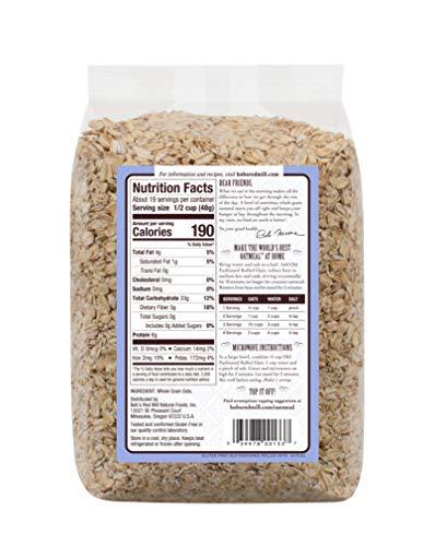 Bob's Red Mill Bob's Red Mill Gluten Free Old Fashion Rolled Oats, 32-ounce (Pack of 4)