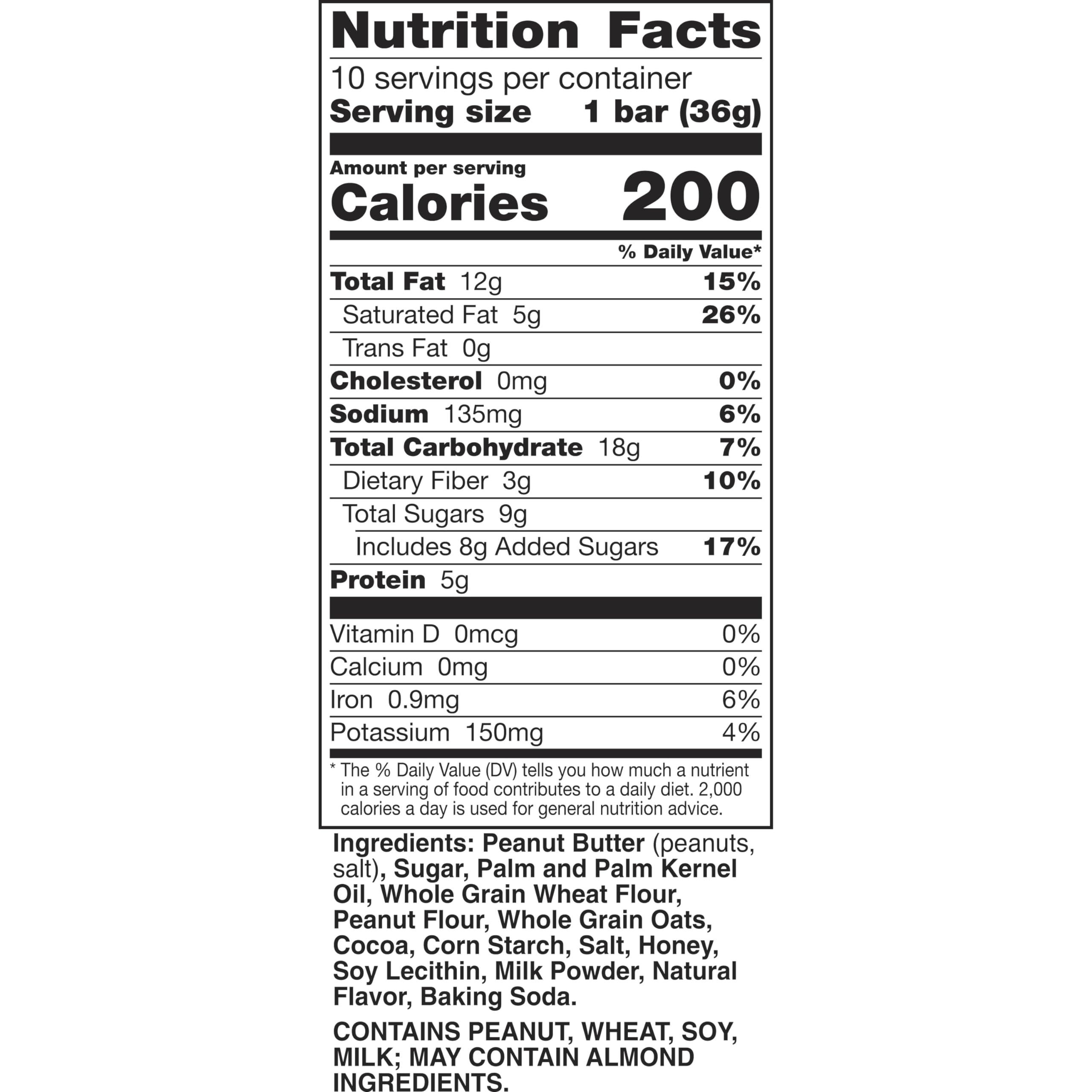 Nature Valley Nature Valley Wafer Bars, Peanut Butter Chocolate Flavored Snacks, 10 Bars, 13 OZ