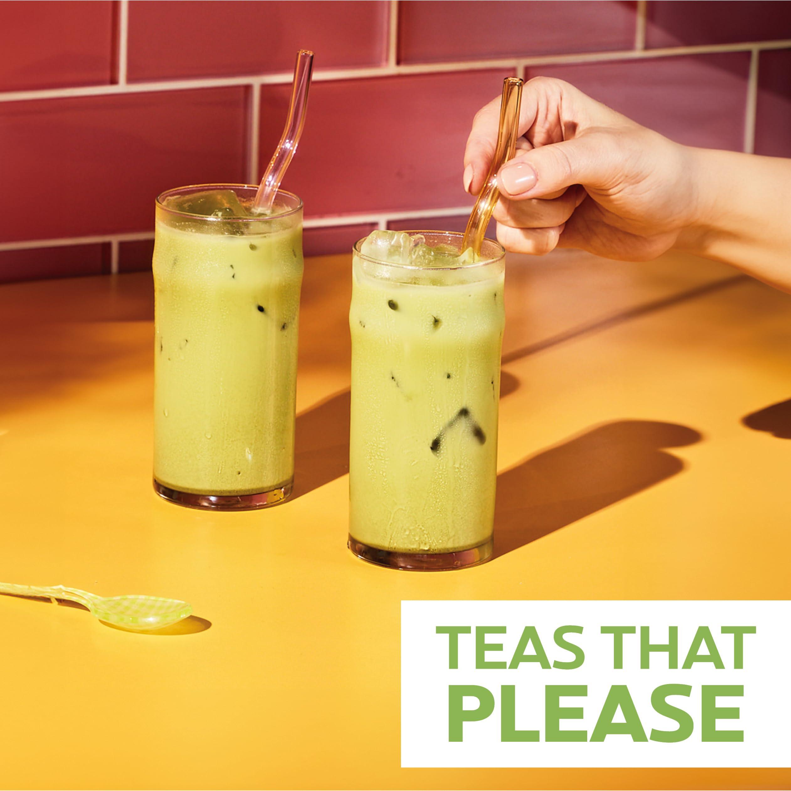 TAZO TAZO Green Tea Matcha Latte Concentrate, Easy-to-Serve Matcha Tea for Everyday Lattes, Mocktails, Hot or Iced, 32 oz Carton (Pack of 2)