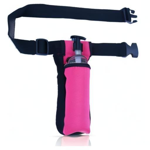 wearwan WEARWAN Massage Oil Holster, Adjustable and Durable Massage Holster, Stylish Massage Therapist Supplies (1B-Fuchsia)