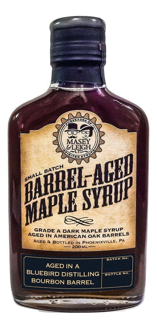 Masey & Leigh Bourbon Whiskey Barrel-Aged Maple Syrup (200 mL)