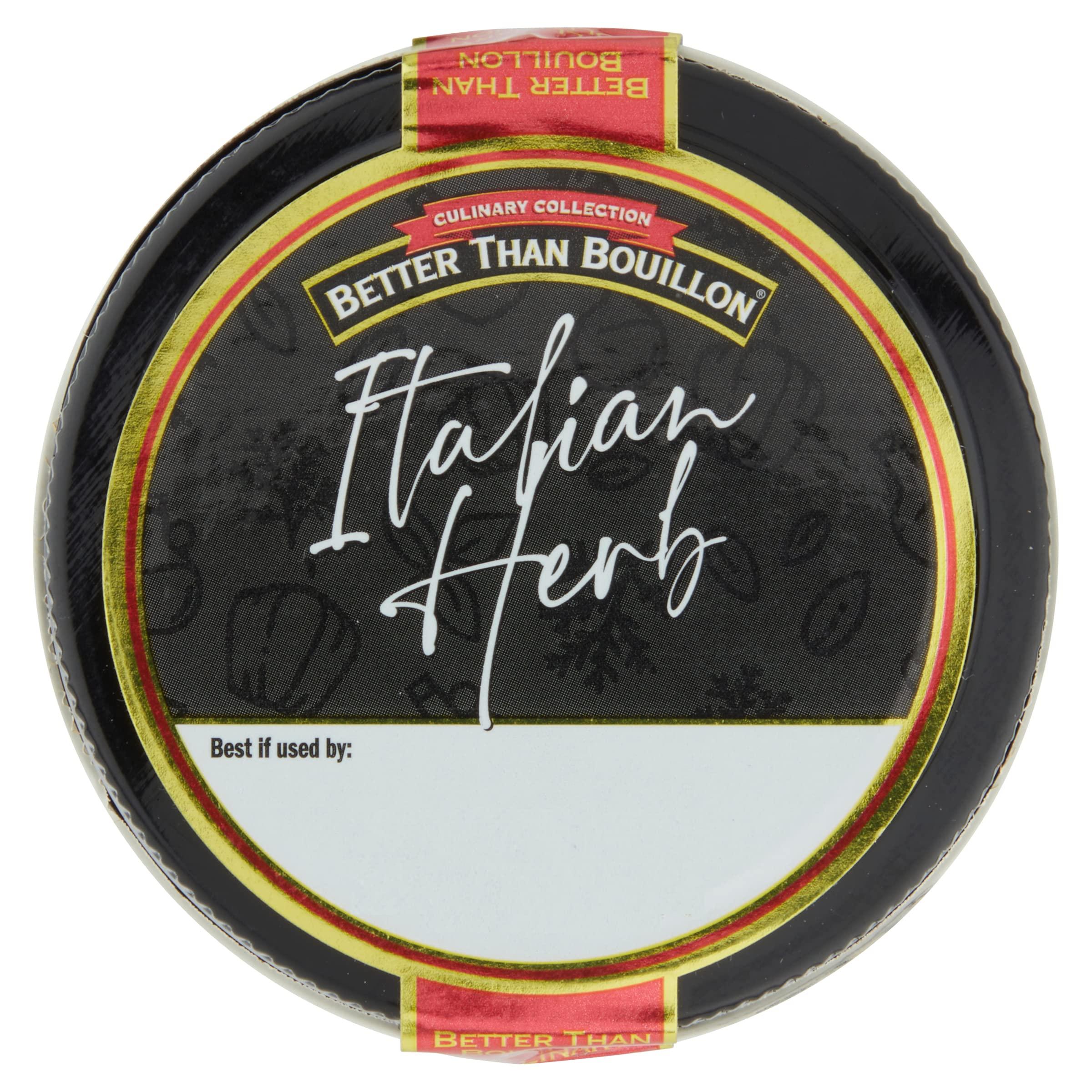 Better Than Bouillon Better Than Bouillon Culinary Collection Base, Italian Herb Base, Contains 38 Servings Per Jar, 8-Ounce Glass Jar (Pack of 2)