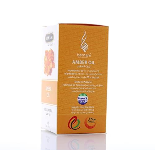 Hemani HEMANI Amber Oil 30mL (1 FL OZ) - Edible Oil