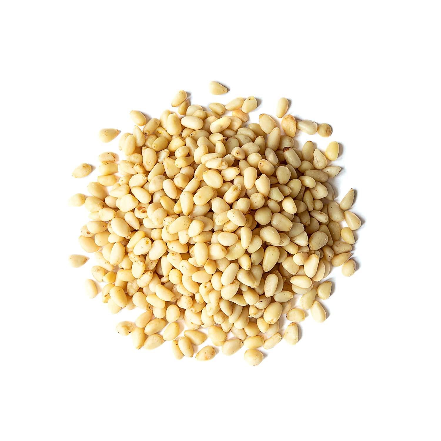 Food to Live Food to Live - Pine Nuts, 8 Pounds - Whole Raw Pignolias, Unsalted, Kosher. Rich in Vitamin E, Protein. Great for Pesto, Salads, Homemade Desserts.