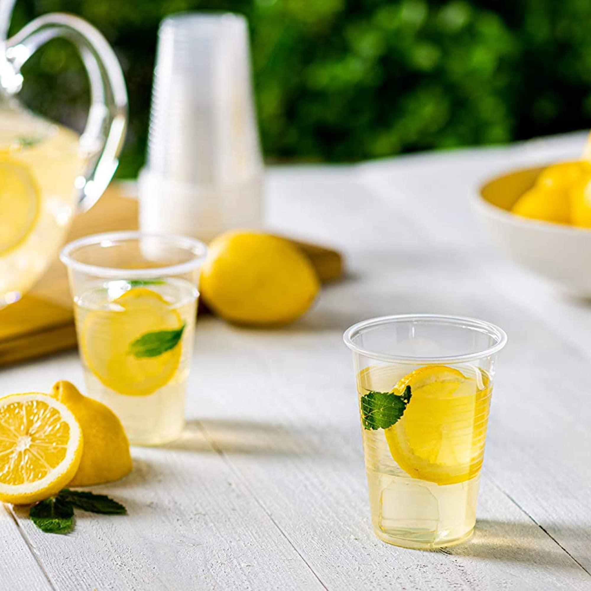 Comfy Package Comfy Package [Case of 2,400 9 oz. Clear Plastic Cups Disposable - Cold Party Drinking Cups for Events and Everyday Use