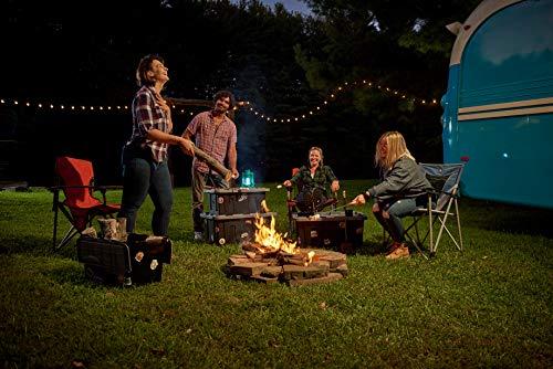 ECOstorage ECOstorage 4427EBKDC.02 Box Tough Recycled Plastic Storage Container, 27 Gallon, Black, 2 Count