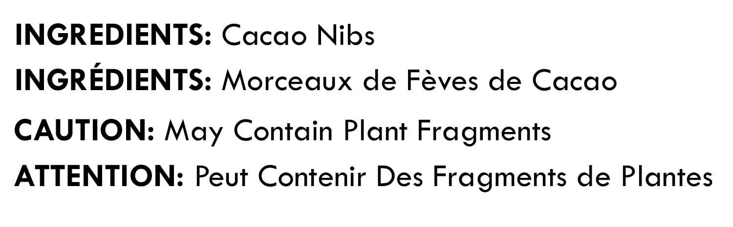 Food to Live Food to Live Cacao Nibs, 8 Ounces - Raw, Unsweetened, Kosher, Vegan, Keto and Paleo Friendly, Made from Antioxidant Rich Cacao Beans, Cacao BIts for Chocolate, Sirtfood, Bulk