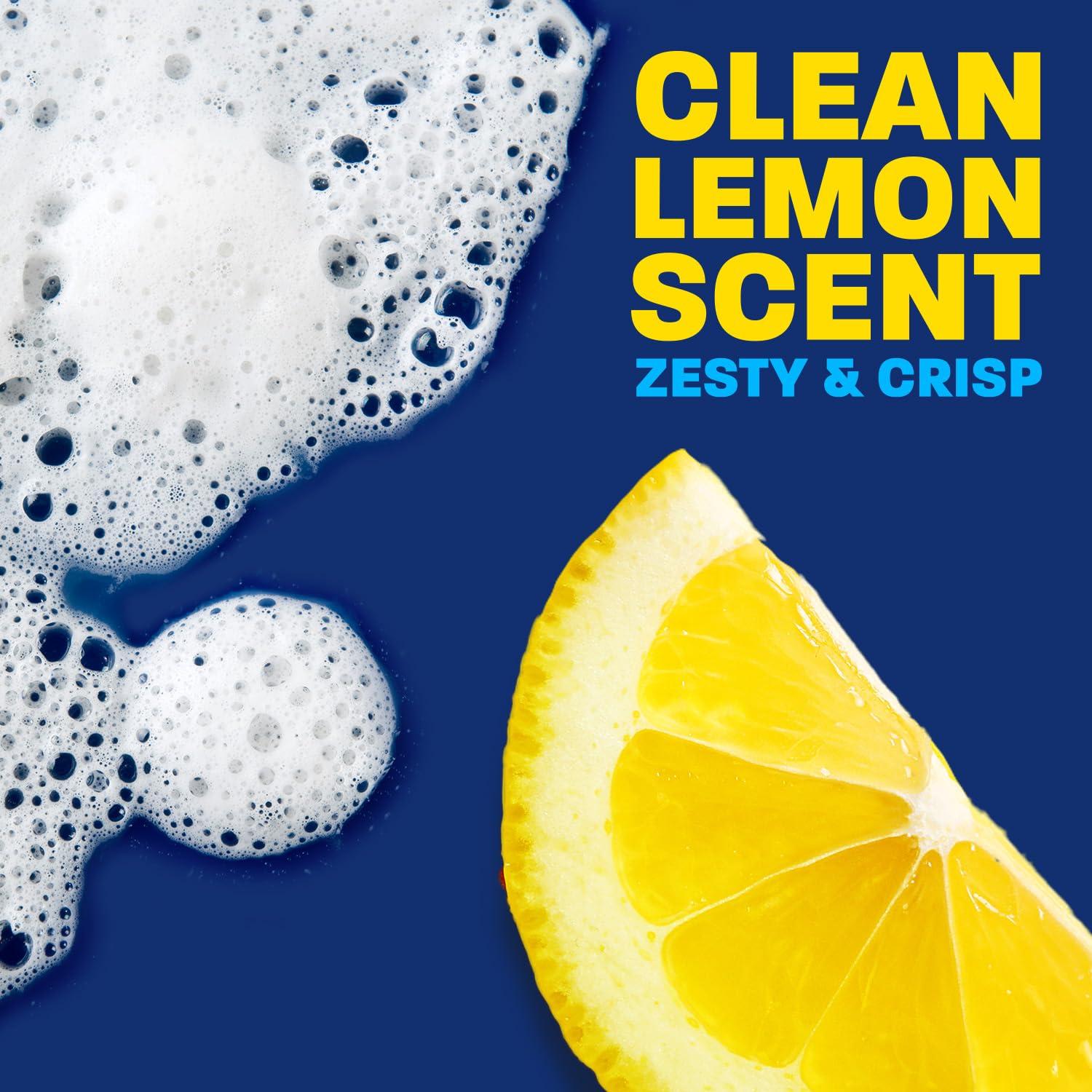 Dawn Dawn Powerwash Spray, Dish Soap, Dishwashing Liquid, Cleaning Supplies, Lemon, 1 Starter Kit + 3 Refills, 4 units of 16oz (64oz)