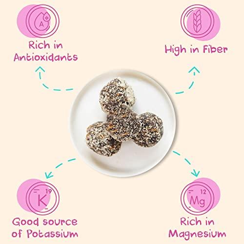 SUNNY FRUIT Sunny Fruit 100% RAW Fruit & Nut Snacks, Cherry & Hazelnut, 1-Pack (9 Balls Per Bag) | Healthy, Convenient, On-the-Go Energy Balls | ORGANIC, VEGAN, GLUTEN-FREE, KOSHER, NO ADDED SUGAR