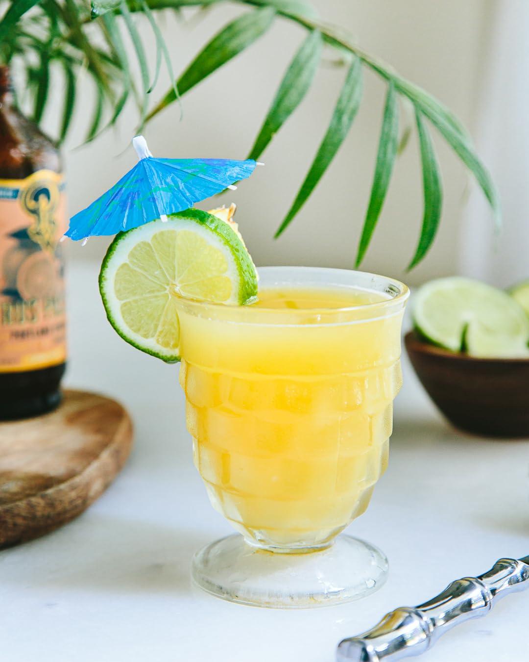 P Portland Syrups Portland Syrups Citrus-Passion Syrup - Craft Tropical Sensations for Cocktails, Mocktails, Soda, and More - 12 oz with 24 Servings (Pack of 2)