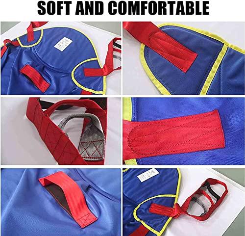 DATEN DATEN Toileting Hoist Sling, Medical Patient Sling,Split Leg Sling Helps with Positioning and Lifting,Reusable and Washable,Weight Capacity of 507 Lbs (Size : B)