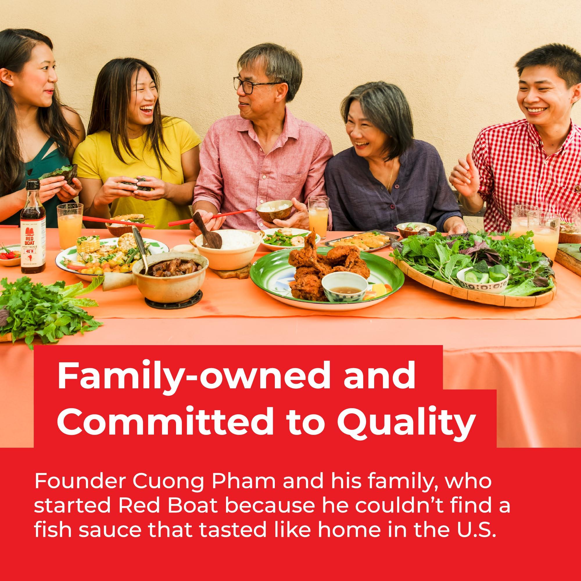 Red Boat Red Boat Umami Bundle, 1 17oz. Bottle of 40N Fish Sauce and 1 8.8oz Bag of Umami Salt | Premium fish sauce and salt infused with fish sauce, made with two ingredients | Gluten and sugar free