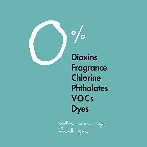 Eco by Naty Naty by Nature Babycare Eco-Friendly Premium Disposable Diapers for Sensitive Skin, Size 3, 4 packs of 31 (124 Count) (Chemical, chlorine, perfume free)