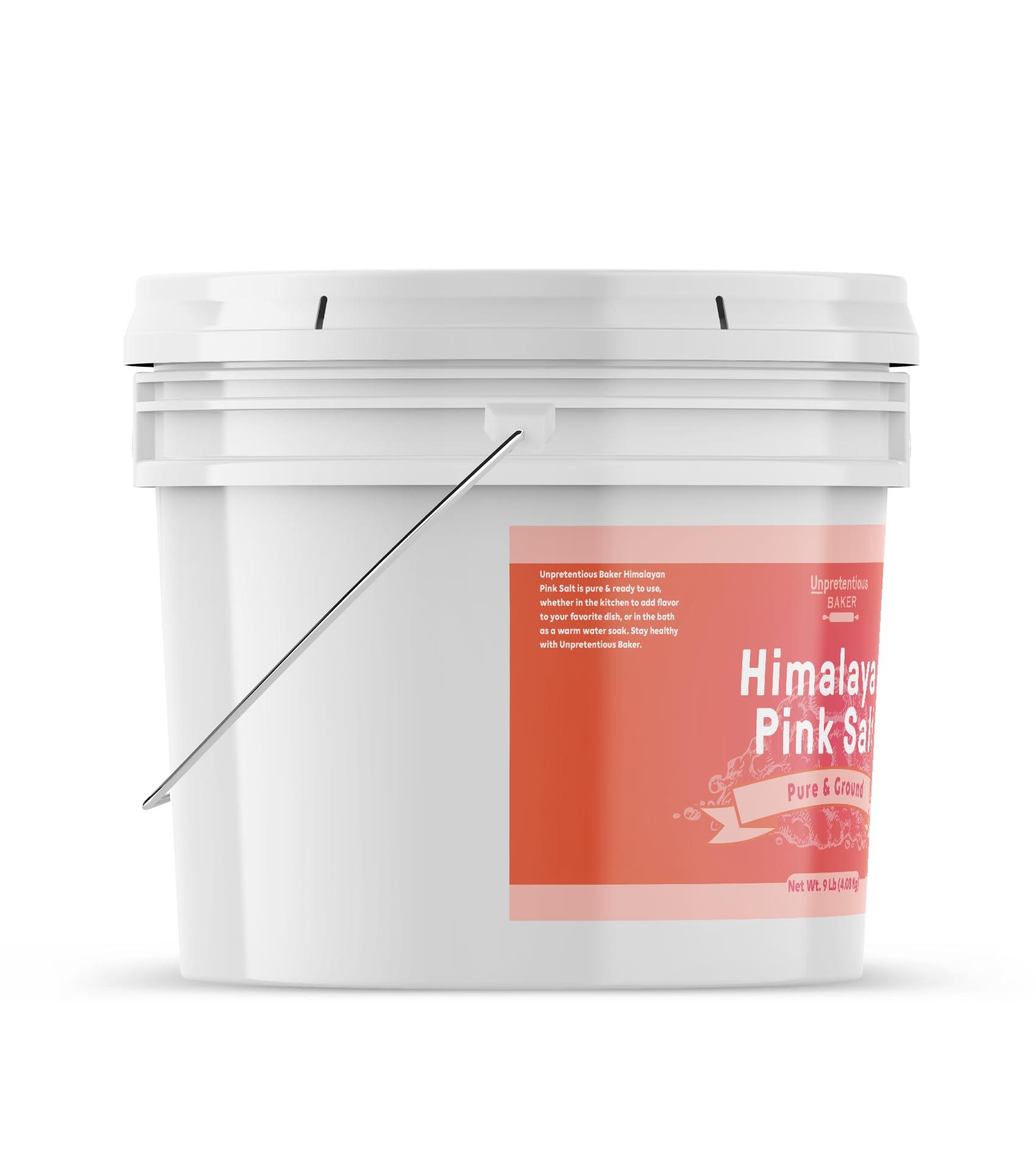 Unpretentious Unpretentious Himalayan Pink Salt, 1 Gallon, Pure Ground Salt, Medium & Fine Grain