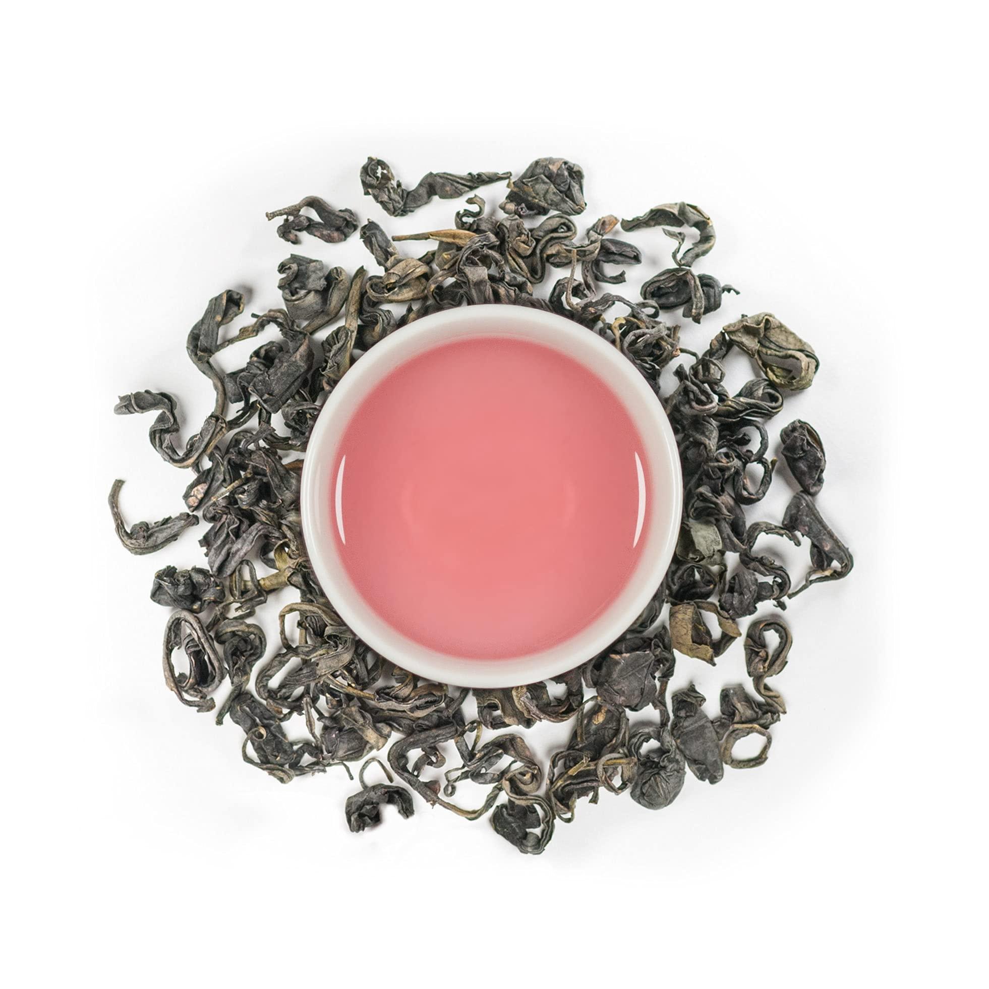 JusTea JusTea PURPLE LEAF TEA | Loose Leaf Purple Tea | Recyclable Refill Pouch | 40+ Cups (2.1oz) | Low Caffeine | Award-Winning | Fair Trade | Non-GMO