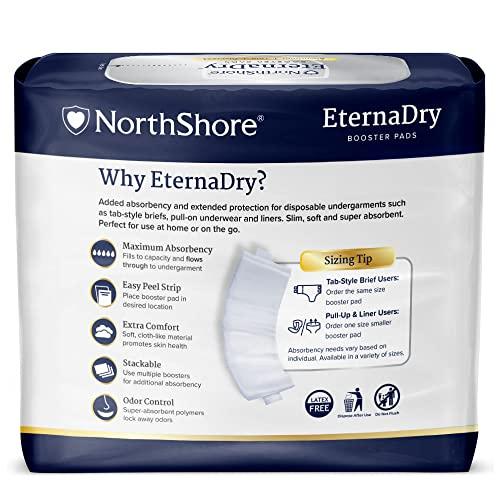 NorthShore NorthShore EternaDry Booster Pads for Men and Women with Adhesive, 2X-Large, Pack/10