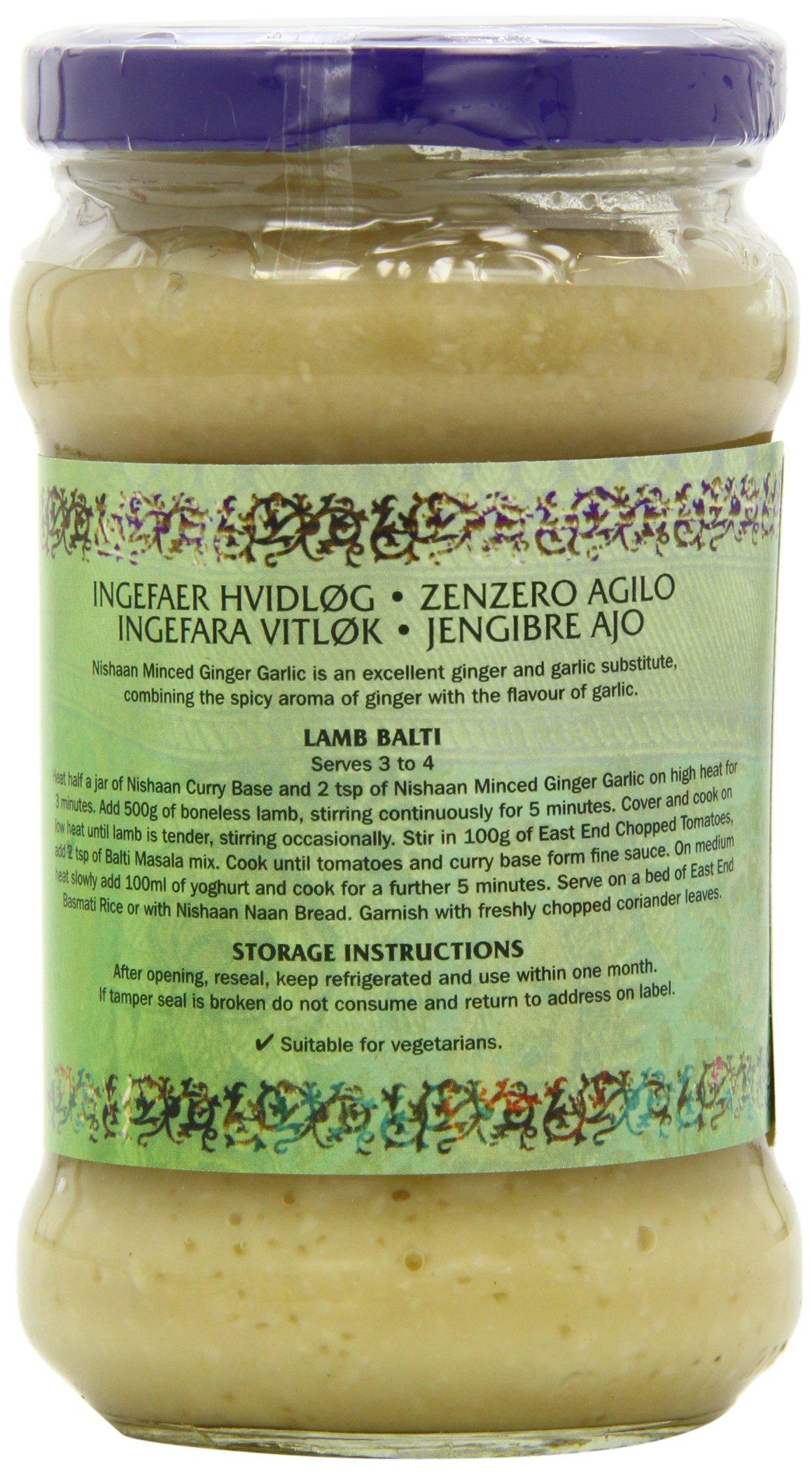 Nishaan East End Nishaan Ginger/ Garlic Paste 283 g (Pack of 6)