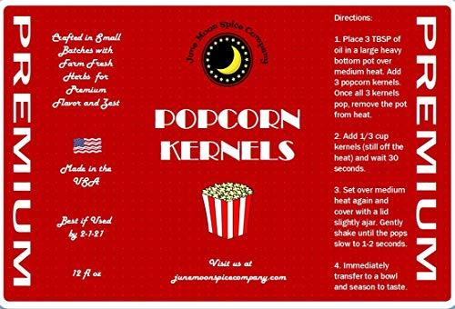 June Moon Spice Company Premium | Popcorn Popping Kernels