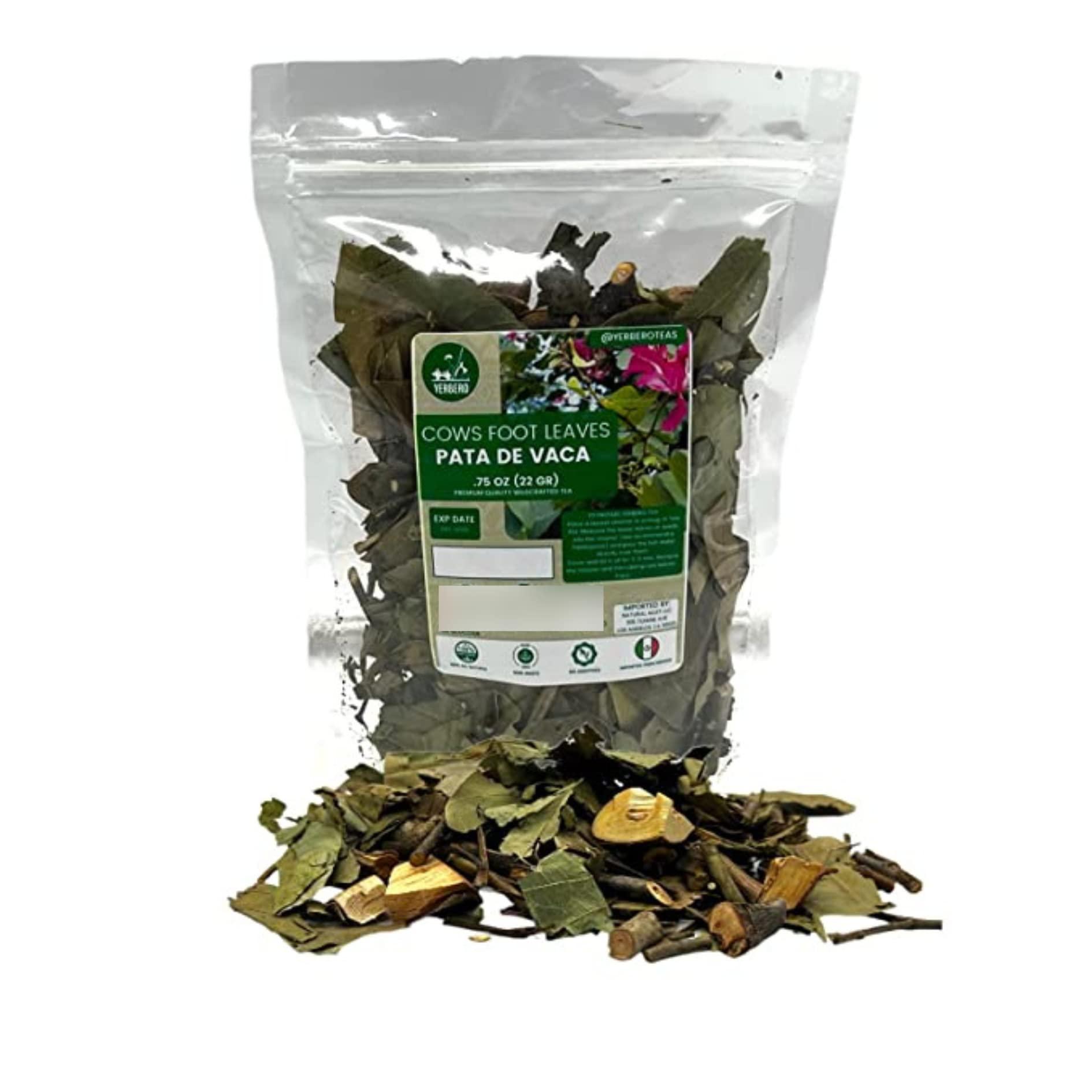 YERBERO Yerbero - Hoja De Pata De Vaca (.75 oz - 22gr) Loose Cow´s Foot Leaf | 100% All Natural Delicious| 20+ Servings | From Mexico | Premium Wildcrafted Quality.