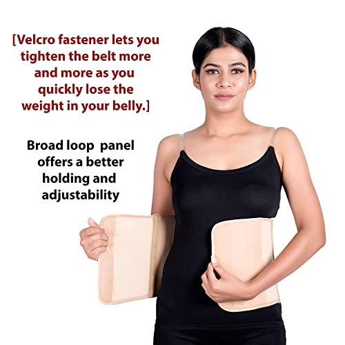 M/S Himway Abdominal Binder Lower Waist Support Belt - Compression Wrap for Men and Women