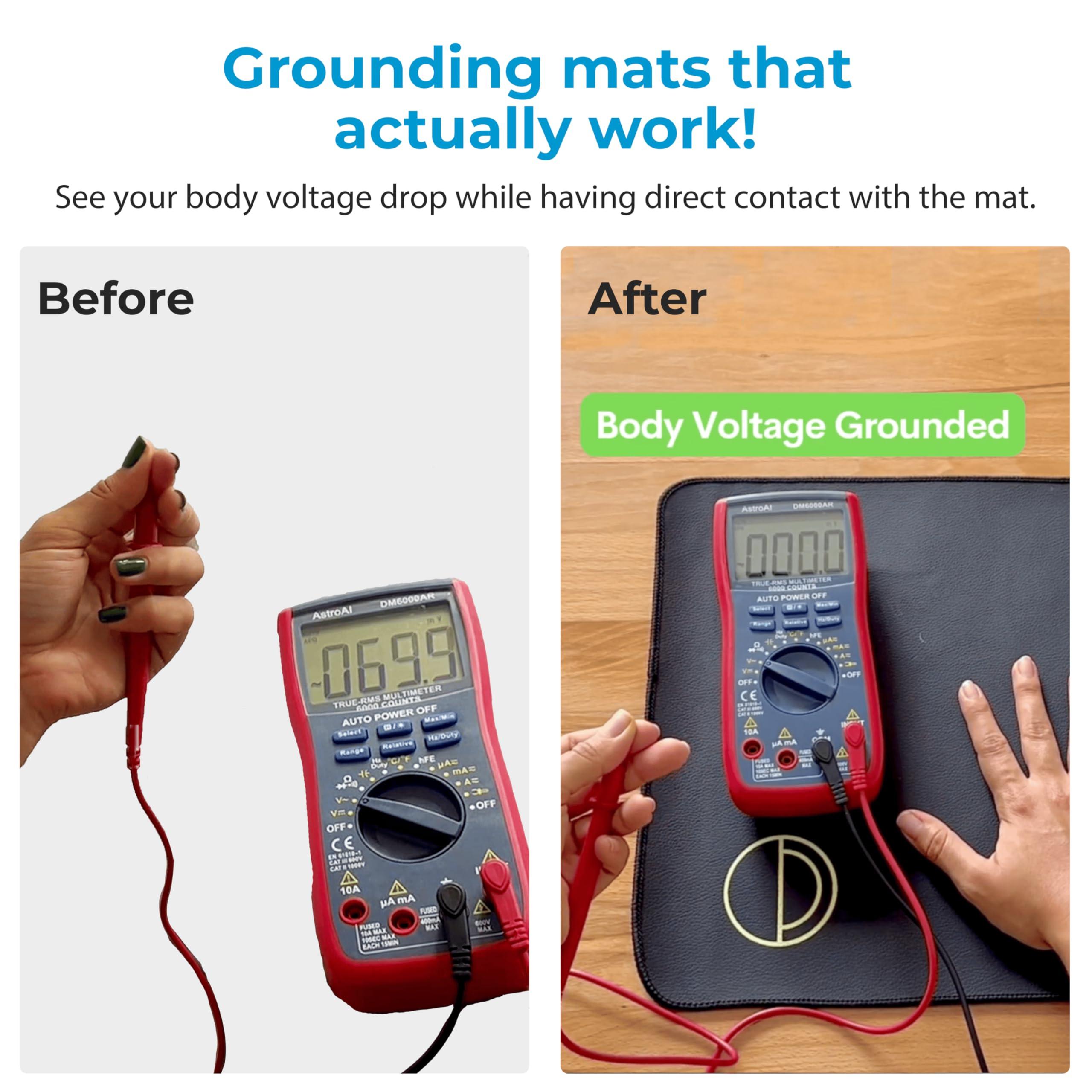 EARTH AND MOON Earth Grounding Mat for Sleeping (54x74in), Full Body Grounding Mattress Cover for Stress and Inflammation, Fits Queen Size Bed, Includes 15 Feet Cord and Outlet Tester