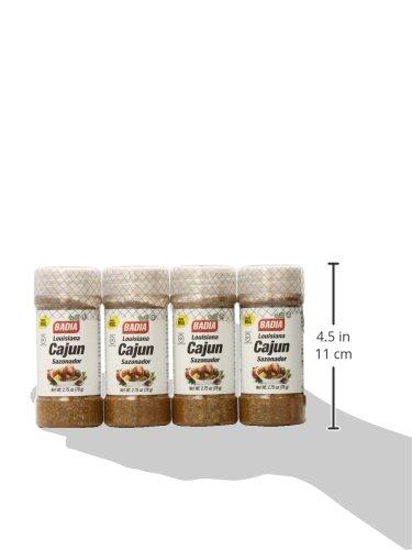 Badia Badia Seasoning Louisiana Cajun (Sazonador), 2.75-Ounce Containers (Pack of 12)