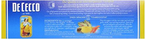 De Cecco De Cecco Pasta, Pasta Spaghetti Thin No.11, 16 Ounce