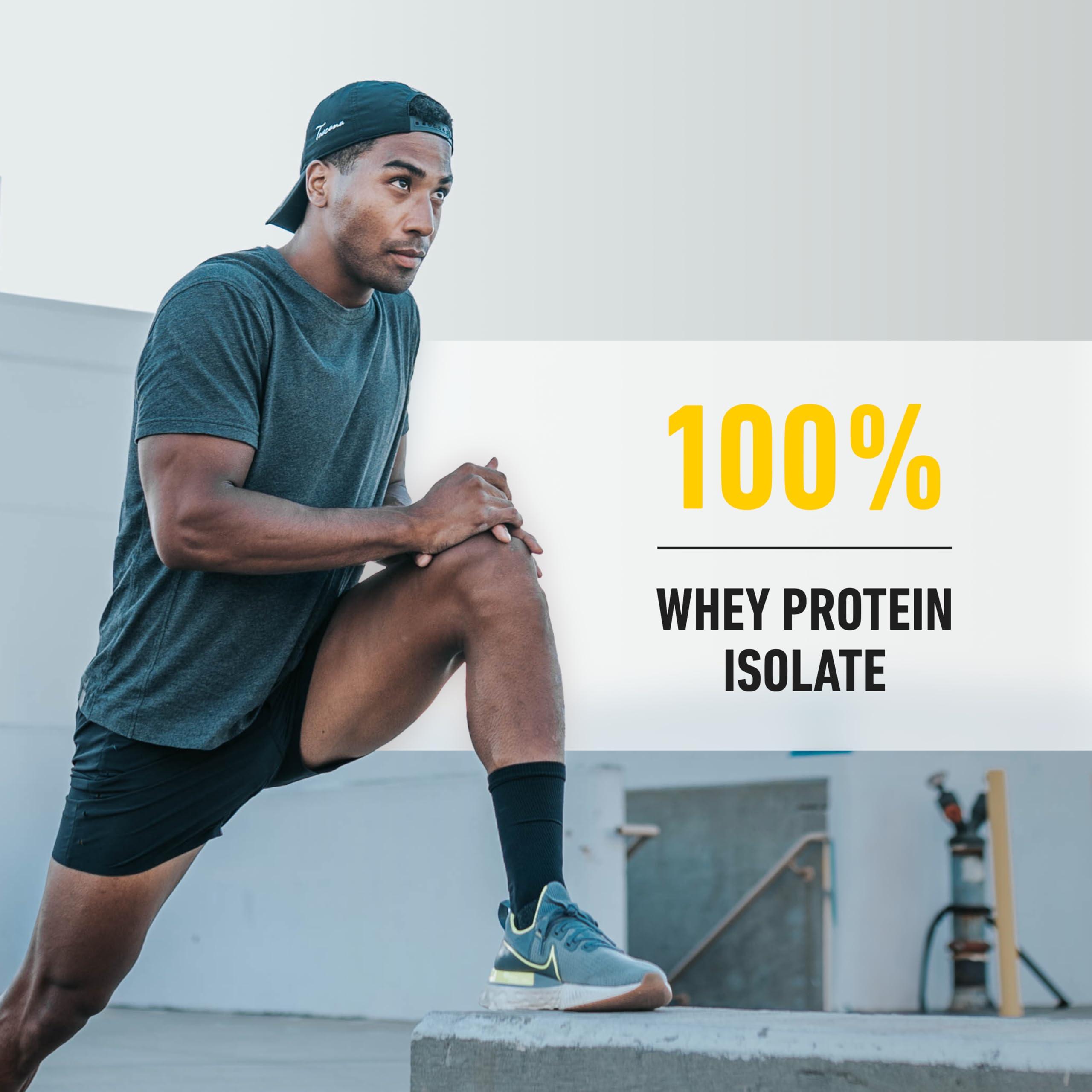 Isopure Isopure Zero Carb 100% Pure Whey Isolate Protein Powder, Lactose Free, Gluten Free, With Vitamins, Banana Cream, 25g Protein Per Serving, 3 Lbs, 44 Servings (Packaging May Vary)