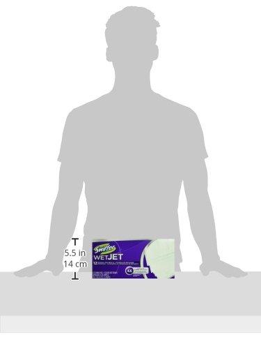 Swiffer Swiffer WetJet Hardwood Floor Cleaner, Spray Mop Pad Refill, Multi Surface, 12 Count (Packaging May Vary)
