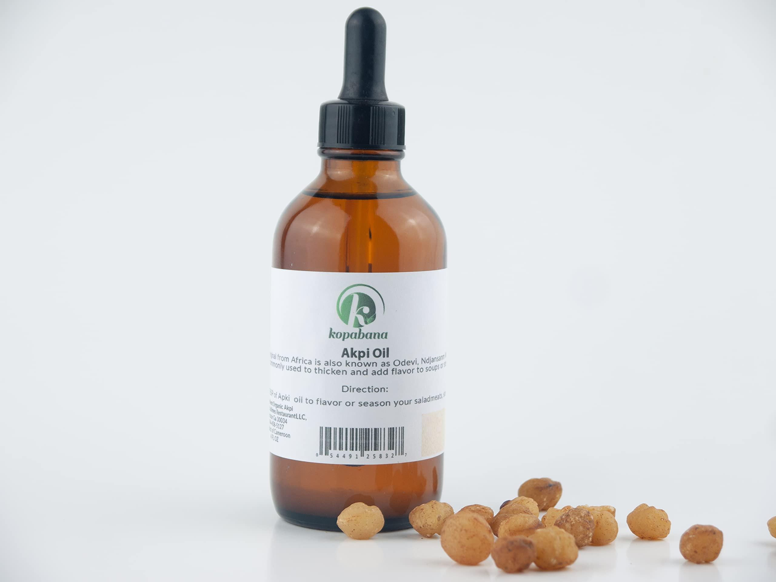 KOPABANA KOPABANA Organic Akpi Seeds | Djansang Spice | Odevi | Wama | 4oz