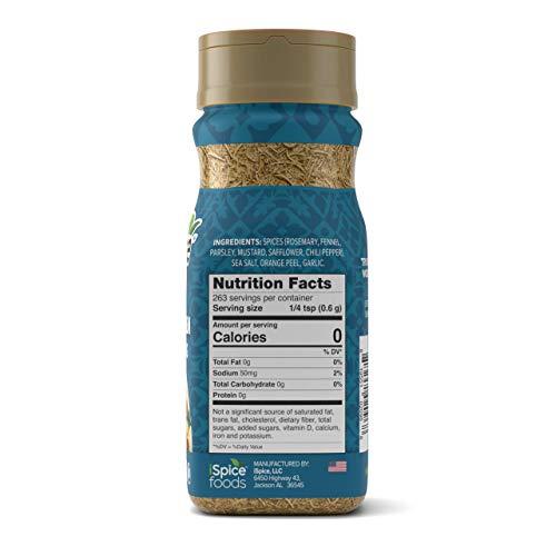 iSpice iSpice - MEDITERRANEAN SEASONING World Flavor Super Spice Blend | All Natural | Ready to use as is | No preparation is necessary