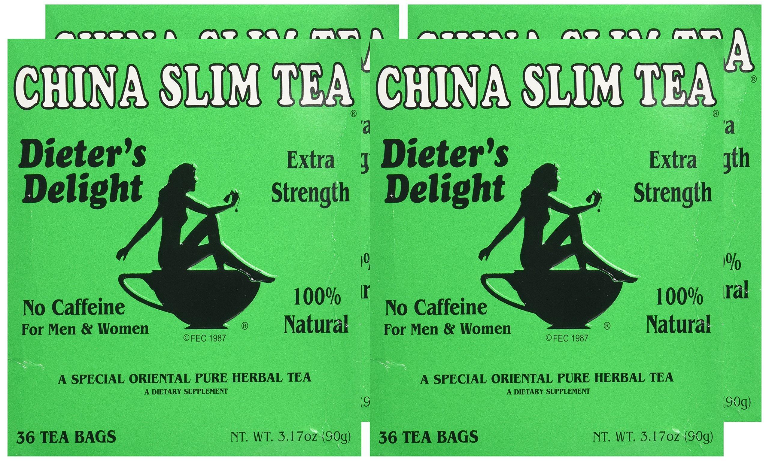 the teapot company Tea Pot Tea China Slim Diet, 3.17-Ounce Units (Pack of 4)